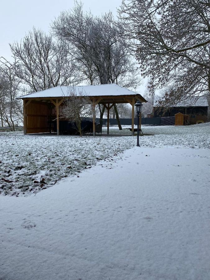 Villa Haus Am Deich Butjadingen Esterno foto